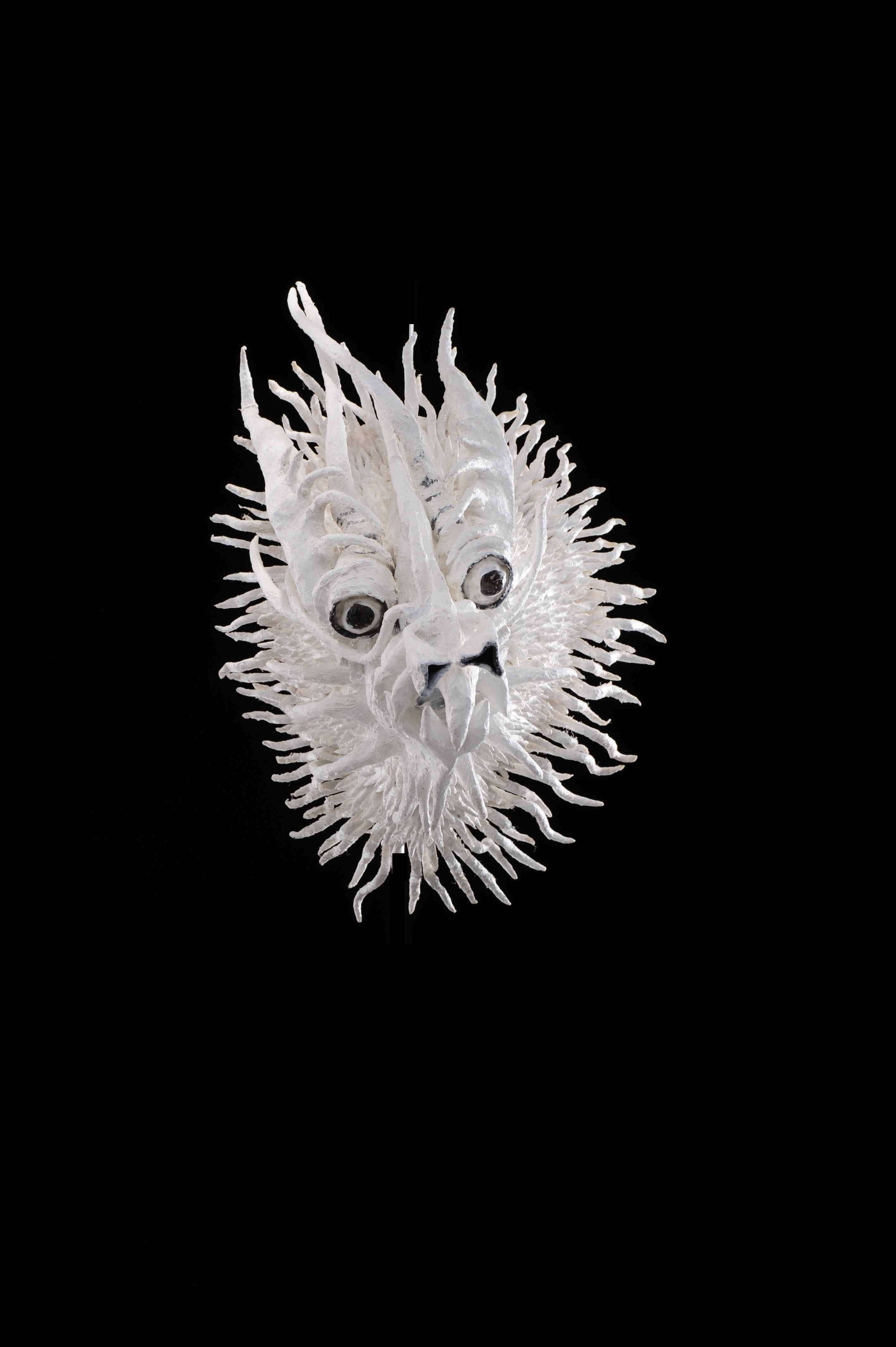 Белый дракон - маска Александра Катеруши (www.fisionomicus.com)